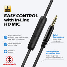 Load image into Gallery viewer, AILIHEN C8 Headphones Wired, On-Ear Kids Headphones with Microphone and Volume Control Foldable Corded Stereo 3.5mm Headset for Smartphones Chromebook Laptop Computer PC Tablets Travel(Black/Blue)