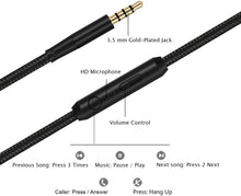 Load image into Gallery viewer, AILIHEN C8 Wired Headphones with Microphone and Volume Control