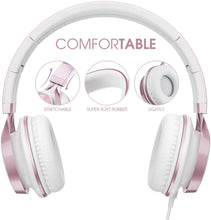 Load image into Gallery viewer, AILIHEN C8 Wired Headphones with Microphone and Volume Control